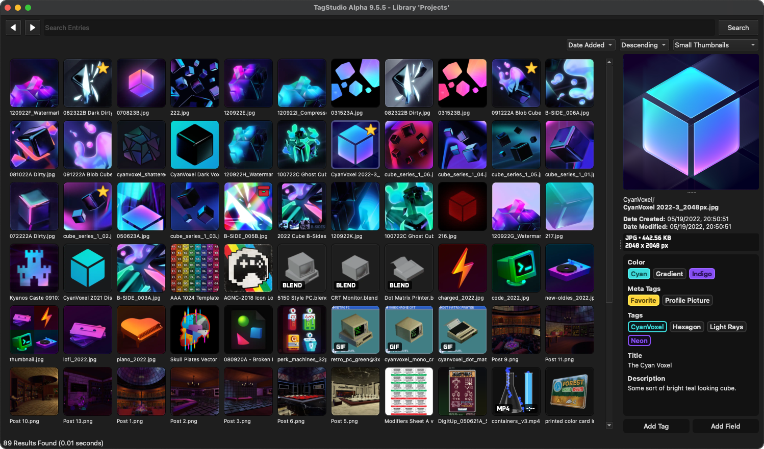 TagStudio Screenshot