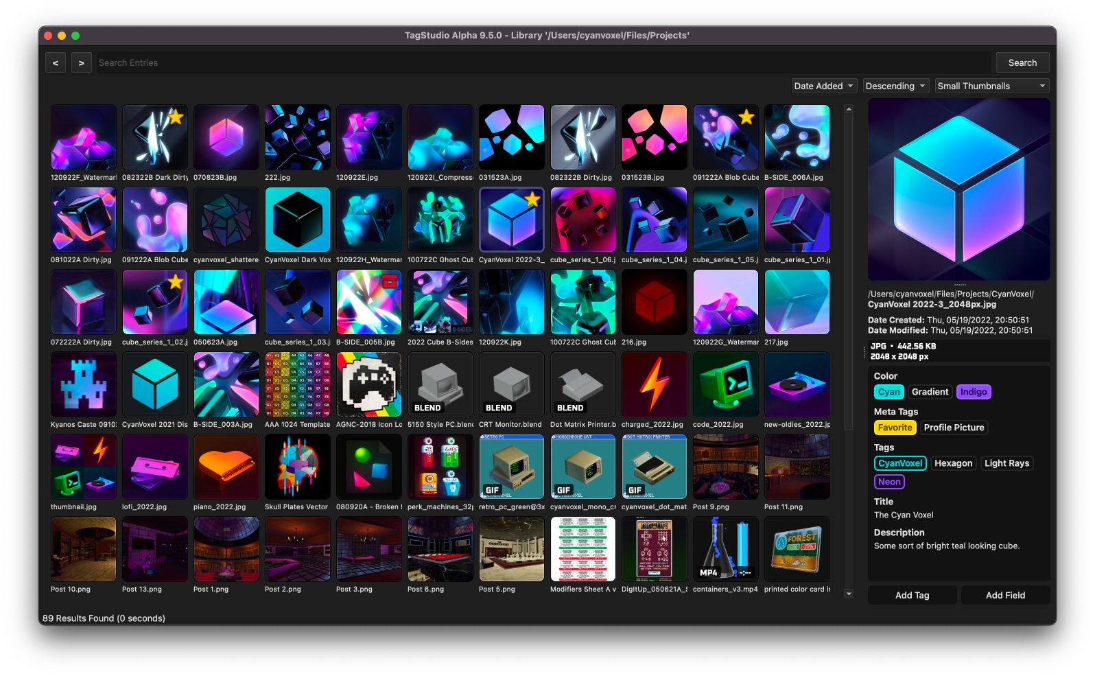 TagStudio Screenshot