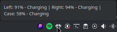 Linux Tray Icon Hover