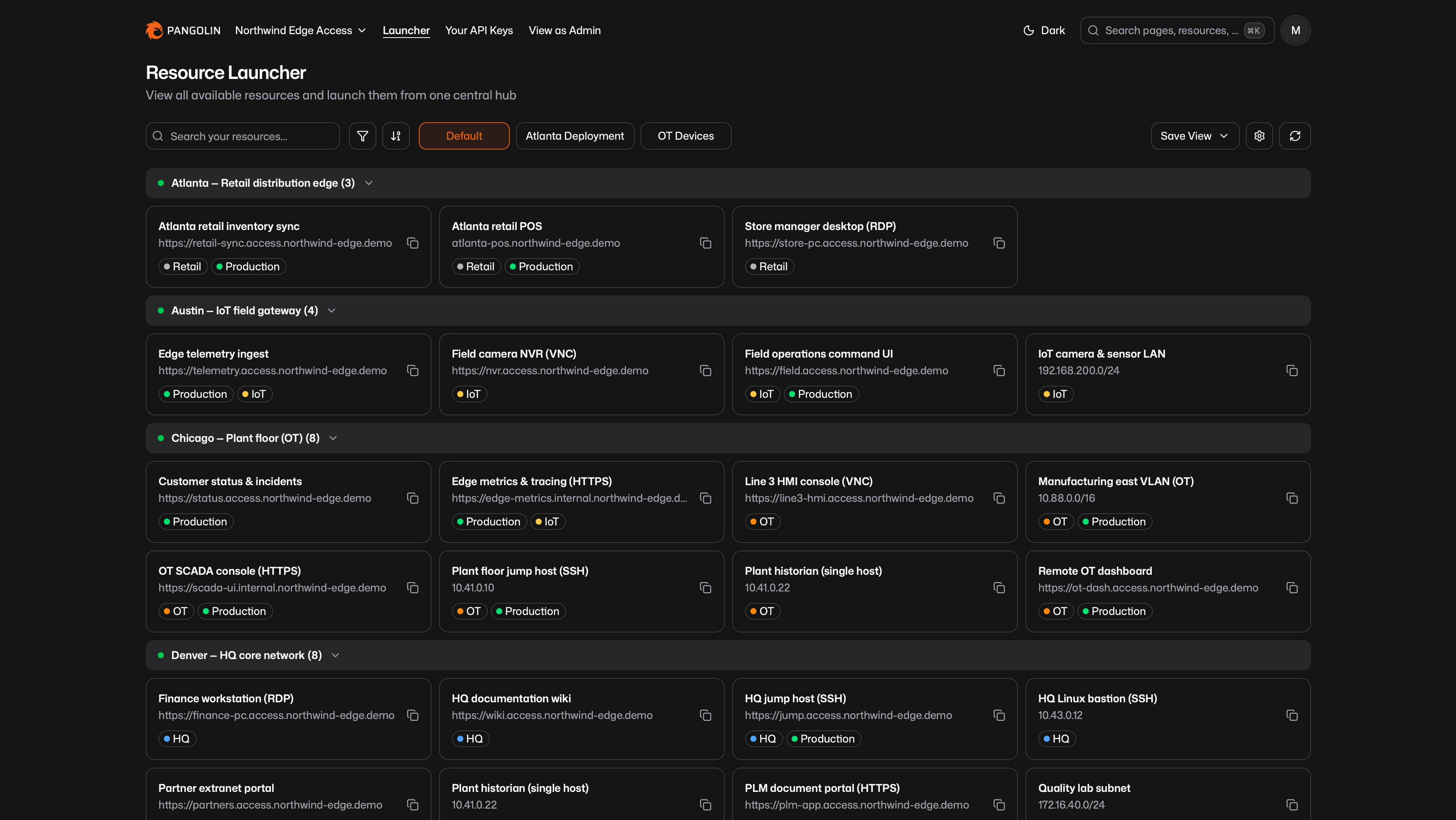 Resource Launcher