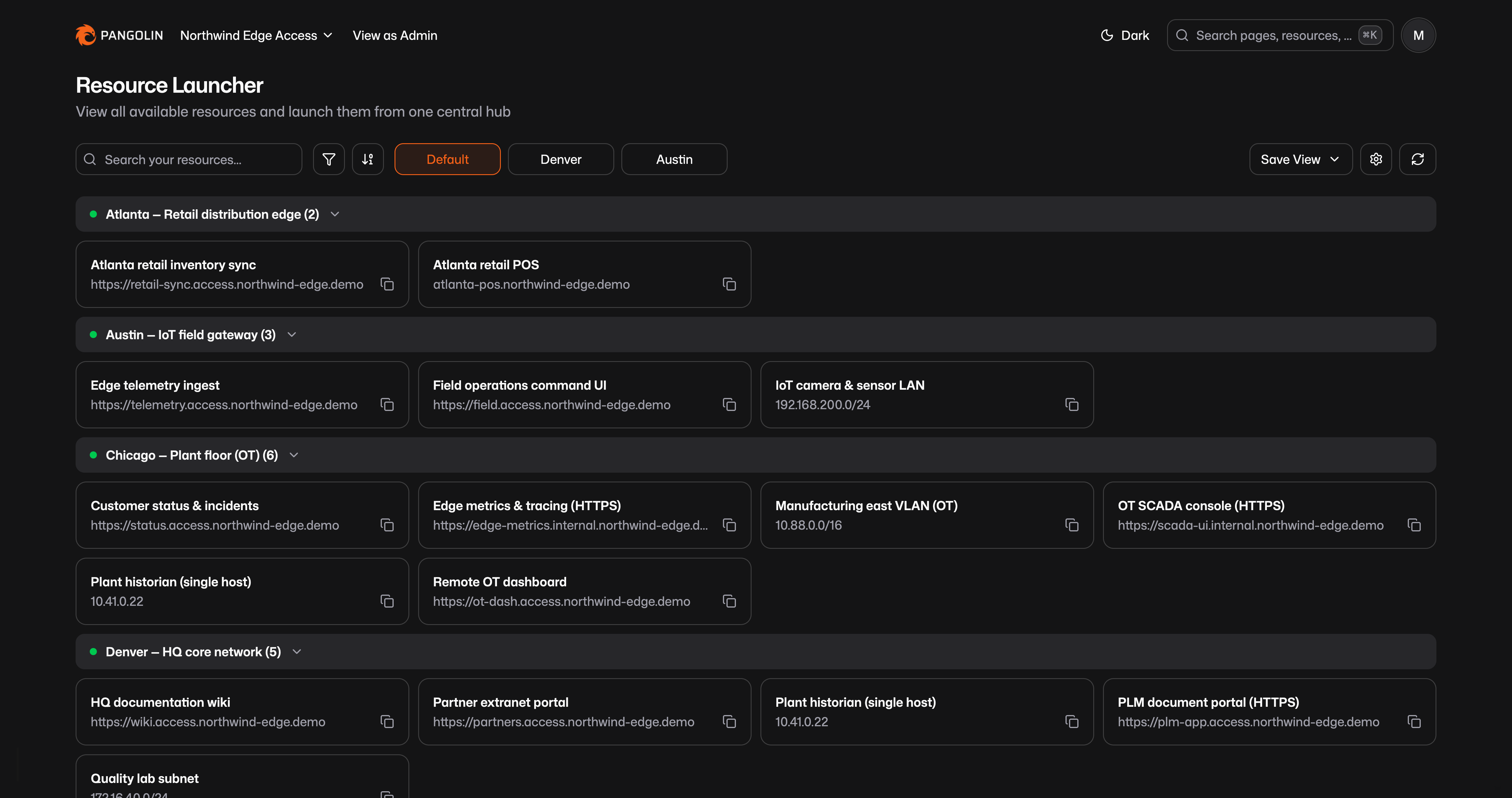 Resource Launcher